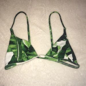 Stone fox swim bikini top